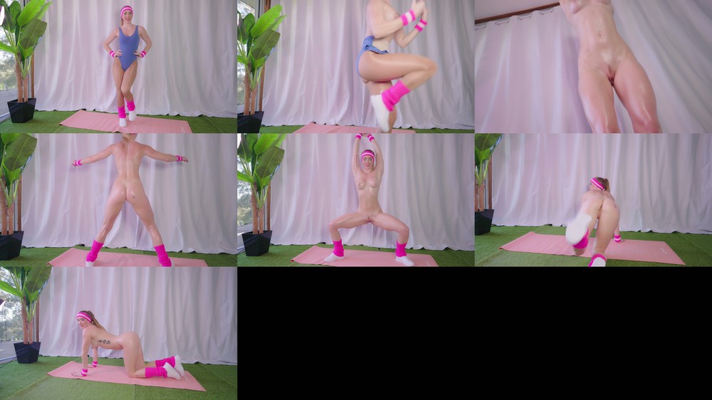 Scarlet Chase - Naked Oiled 90's Aerobics Class
