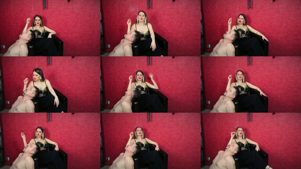 NoirQueenie - Human Ashtray Angle 1