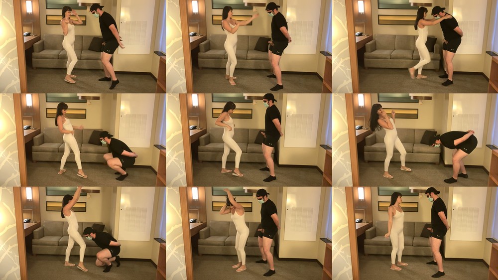 ONLYBALLKICKING - Sexy Flip Flop Ballbusting