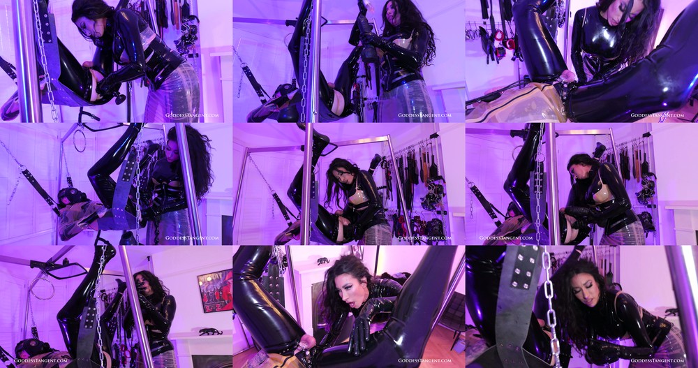 Goddess Tangent World of Femdom - Flattened and Stretched for Science (4kUHD)