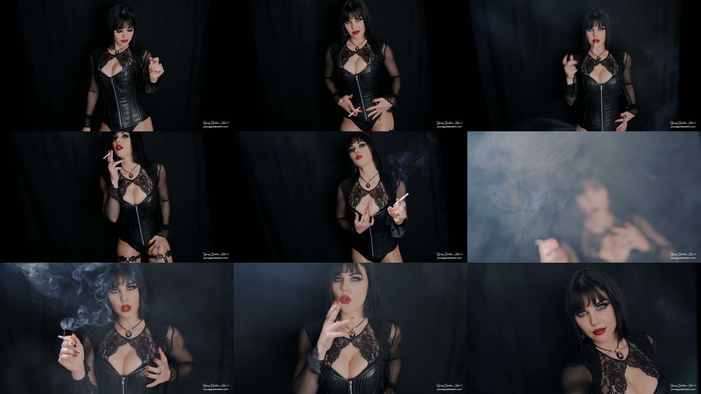 Young Goddess Kim - Sinister Smoke Spell (4K)