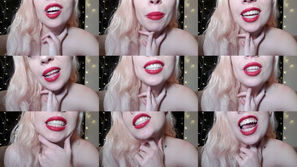 NovaSin - Showing Off Teeth in Lipstick