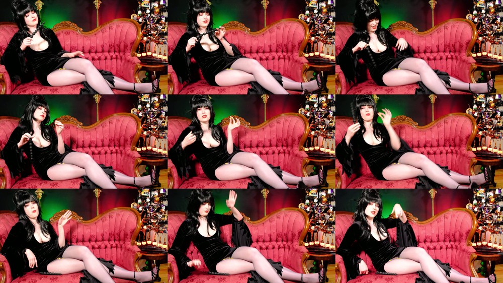 MadameBeatrix - Elvira Introduces Horror Movie Masturbation