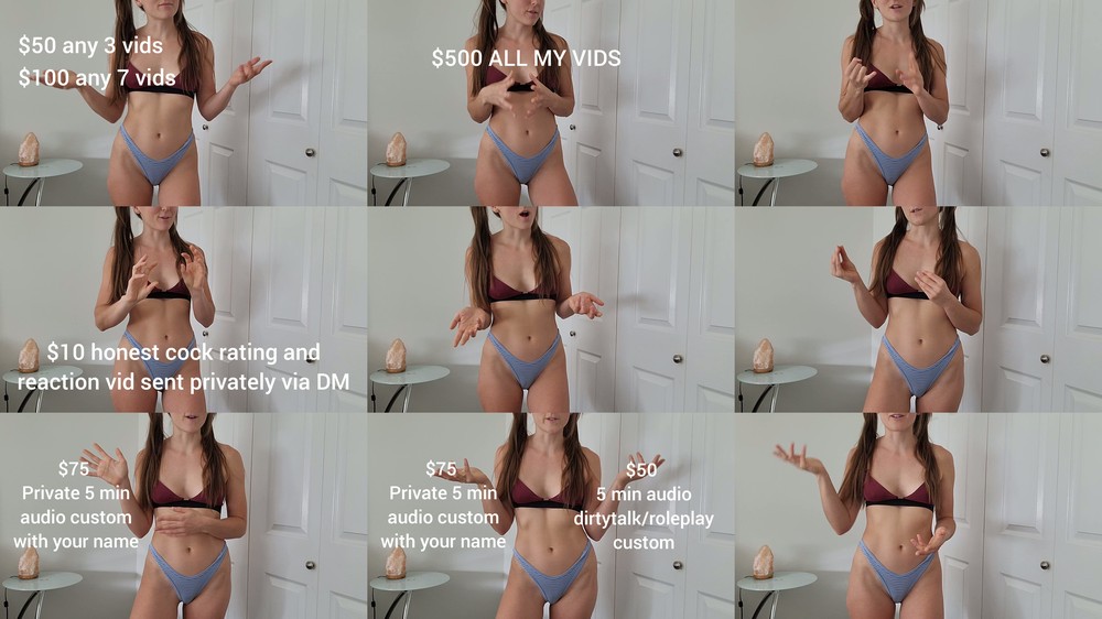 Hazel Simone - 2023 FALL CONTEST MENU