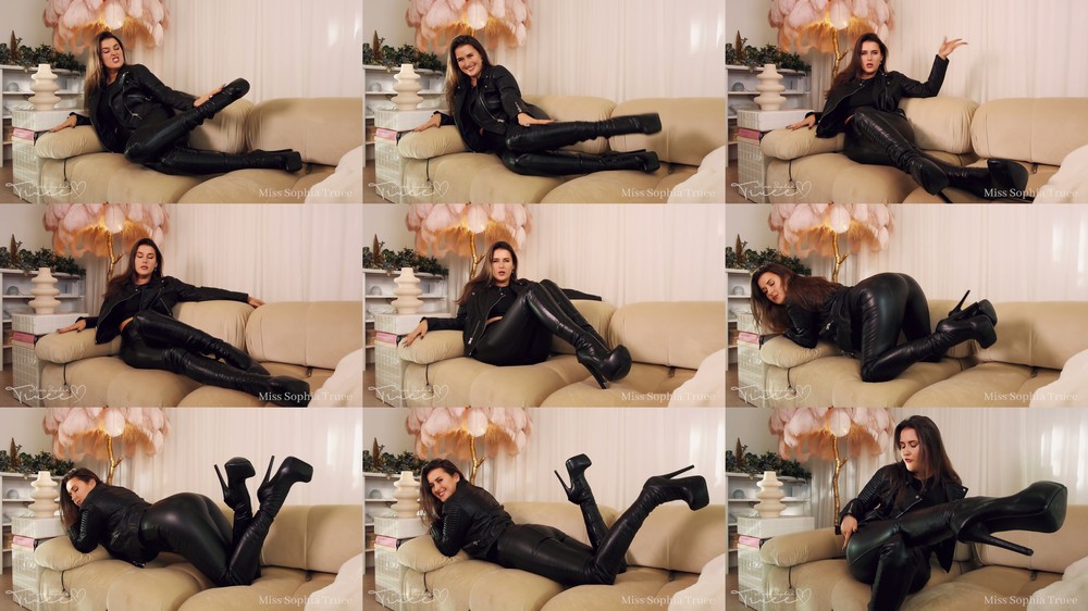 Miss Sophia Truee - Leather Boot Worship Humiliation