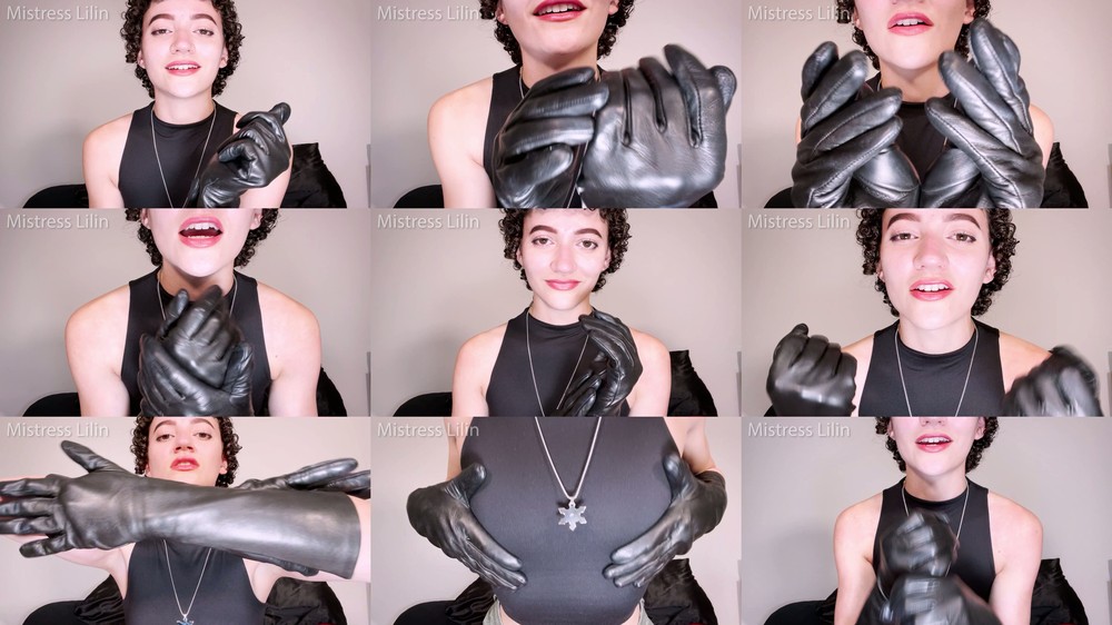 Mistress Lilin - Femdom Glove Slave Teasing and Edging JOI