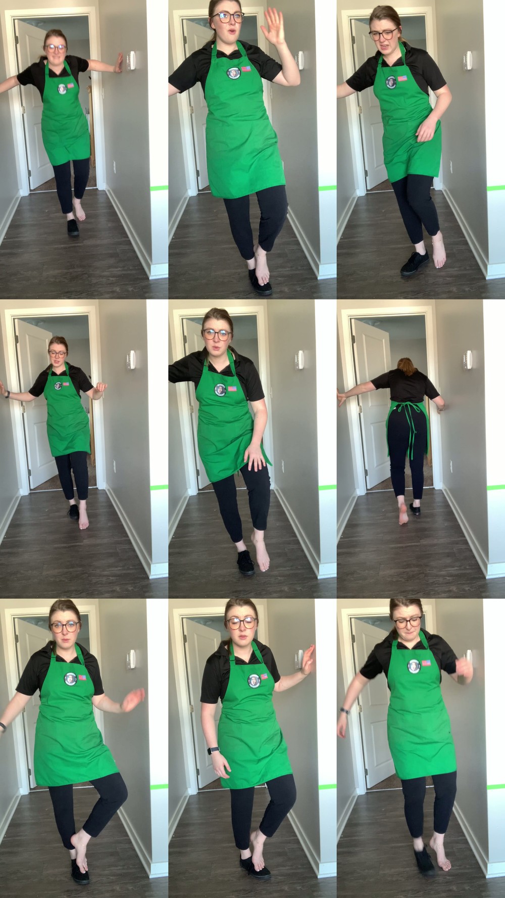 itskinkerbell - Goddess Alice - Barista sprained ankle one shoe hopping