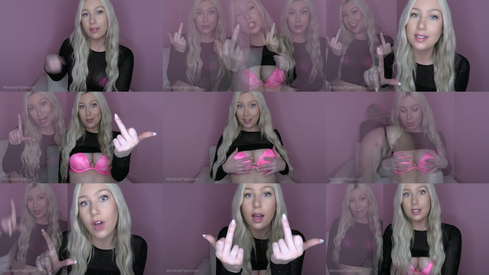 Princess Piper - Replacing Your Stream of Consciousness With Humiliation Porn