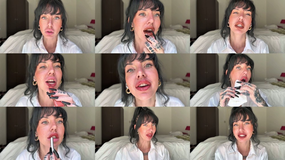 Scarlett Cummings - Pick Your Poison Lipstick Fetish Scarlett Cummings