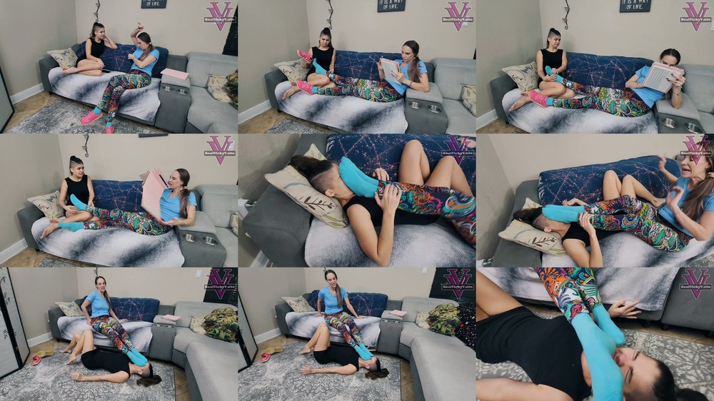 Spoiled Mean MYLFs - Vicky Vixxx - Massage my smelly feet or else