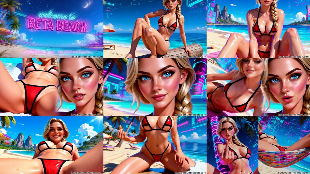 House Of Humiliation - This summer you'll be locked away on Beta Beach!