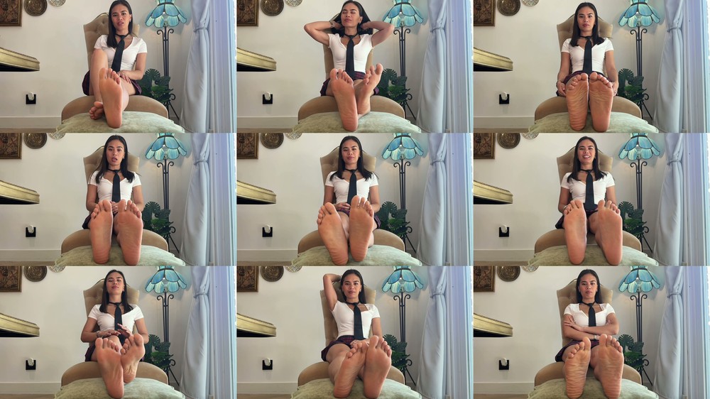 Goddess Montera - After Class Foot Worship