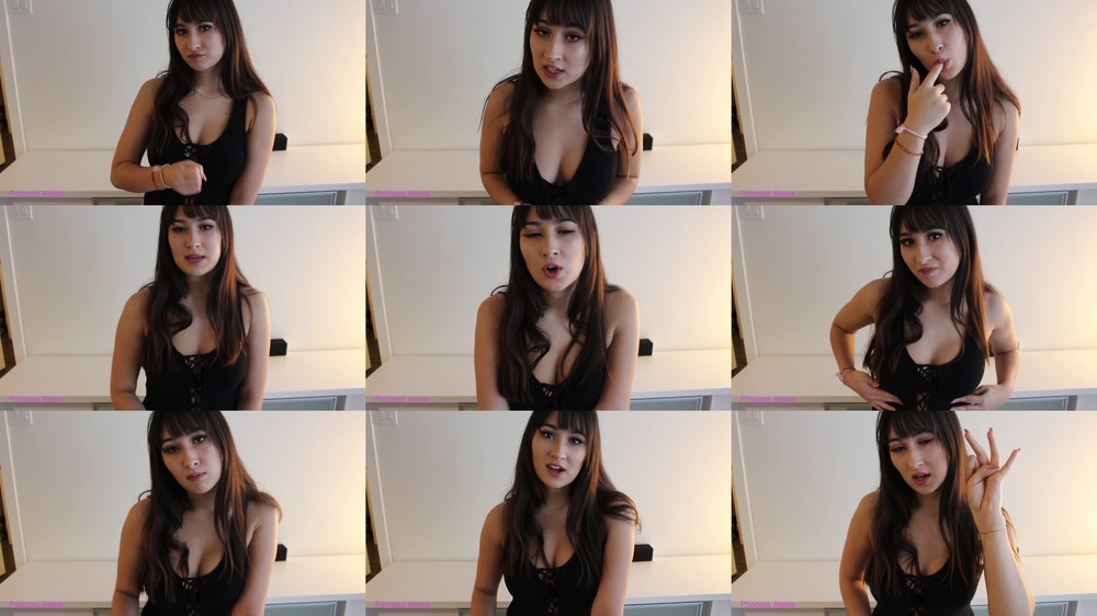 Princess Alexia - Finger Your Ass and Swallow Your Cum