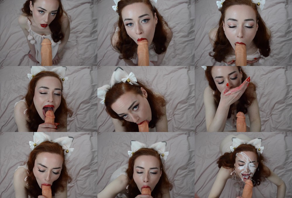 Rita Peach - Kittens First Blowjob