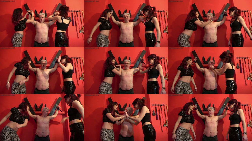 Lady Scarlet and Mistress Selly - Red As The The Wall