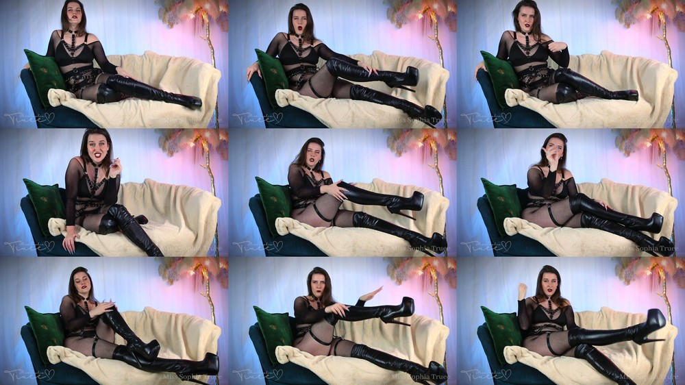 Miss Sophia Truee - These Boots Make You Weak JOI