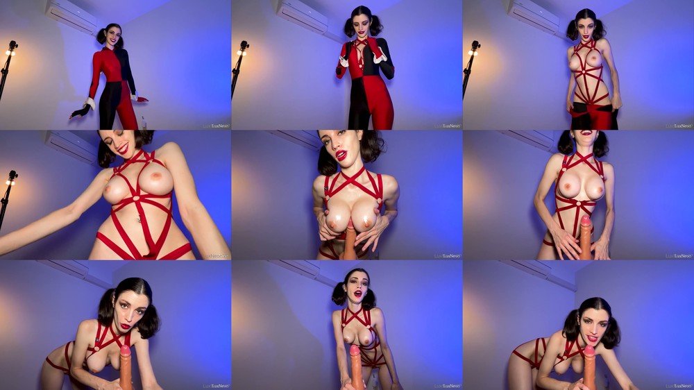 LuxNeon - JOI Tit Fuck BJ - Batman Can't Resist Harley Quinn