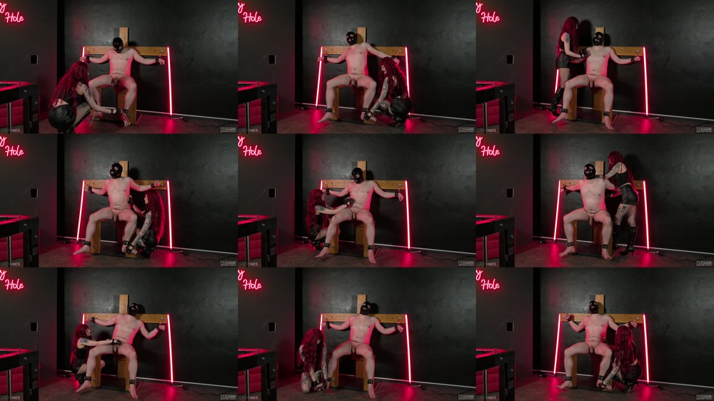 Femdom Adventures - Lady Ines - Merciless Tickling session on bondage chair 4K
