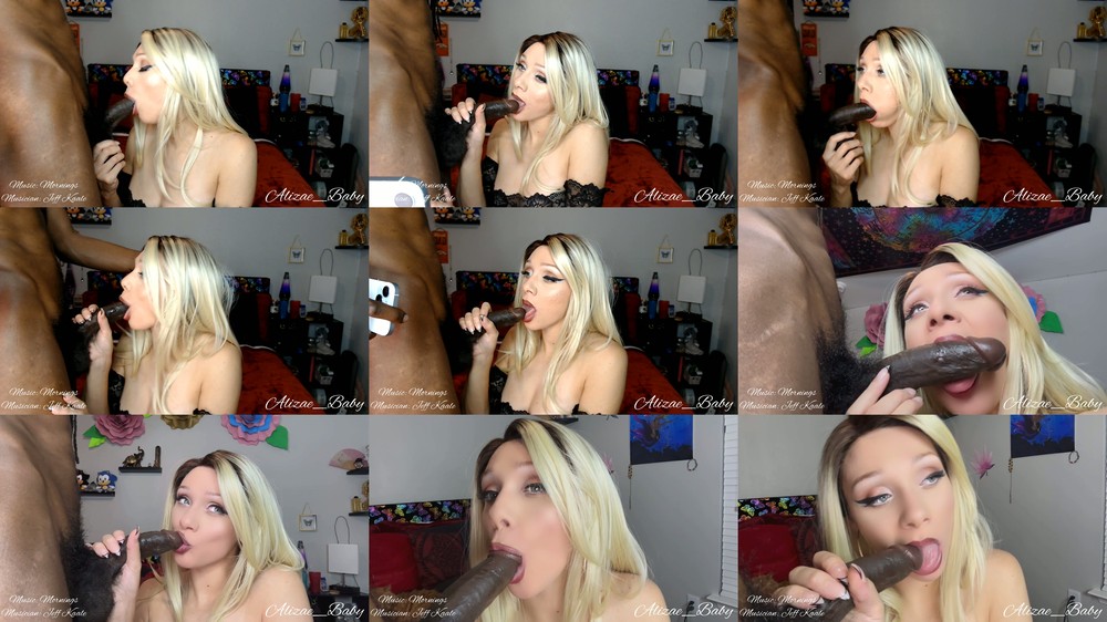 Alizae Baby - BBC Cum Swallow