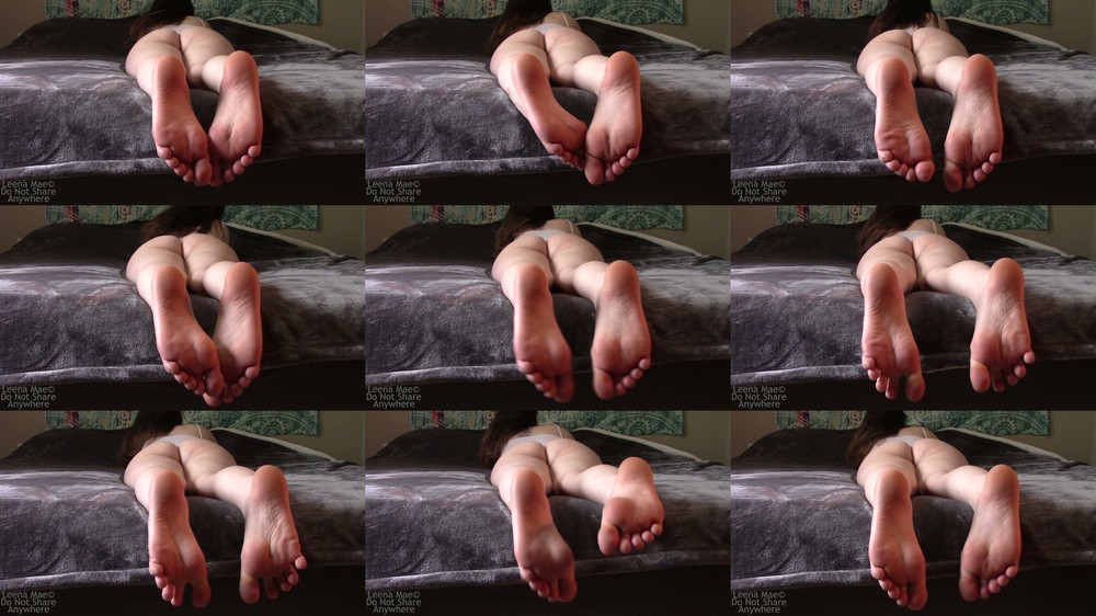 Leena Mae - Ass and Foot Spying Perv