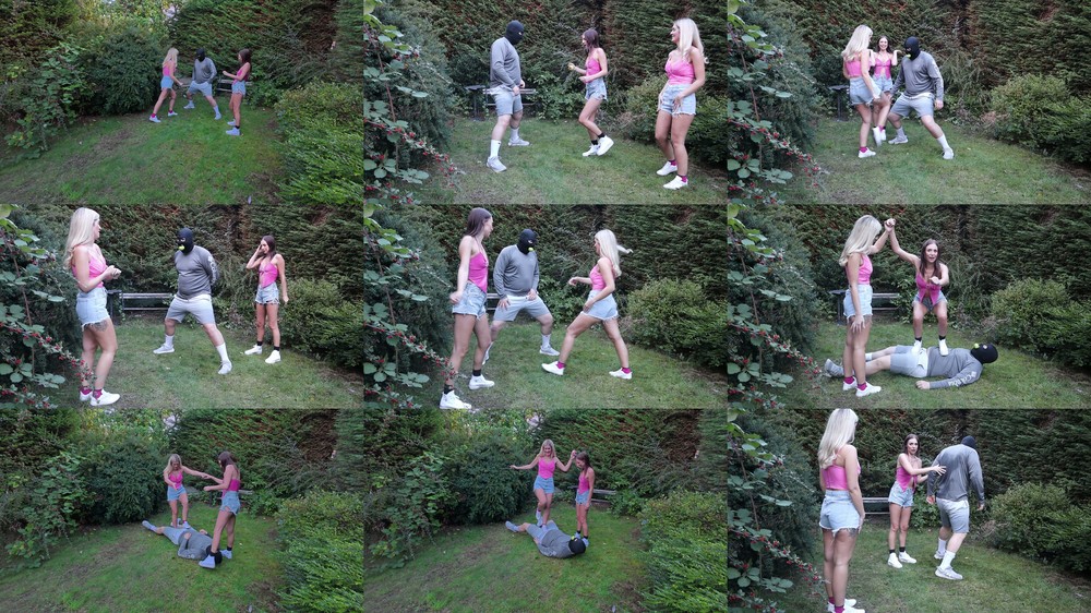 Paulina's Palace - Backyard Ballbusting