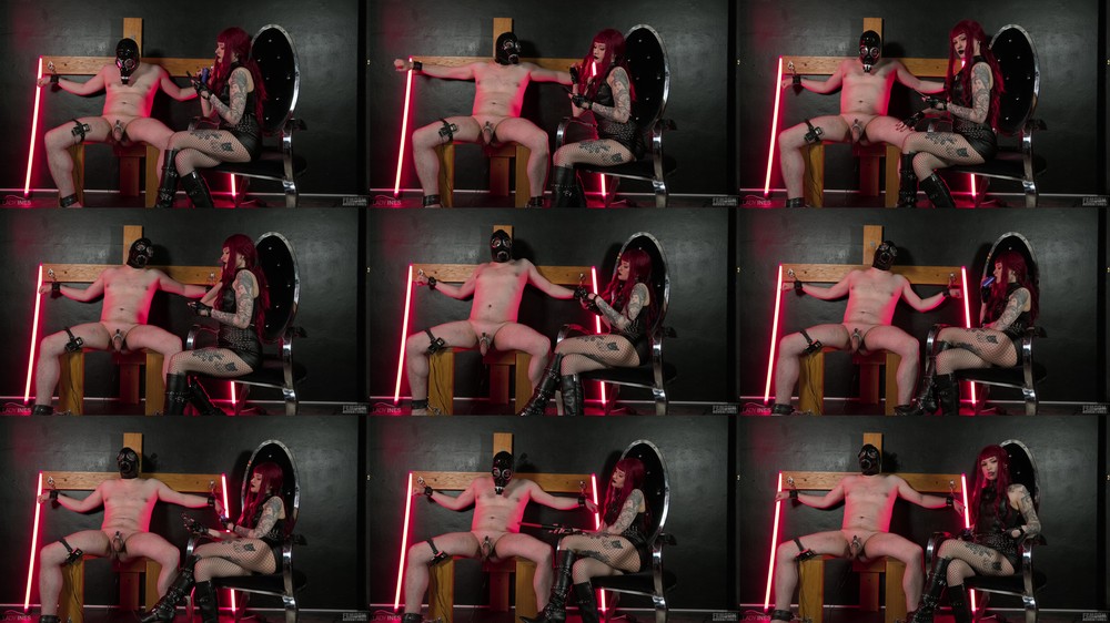 Femdom Adventures - Lady Ines - Electro CBT play with Max Power and No Mercy