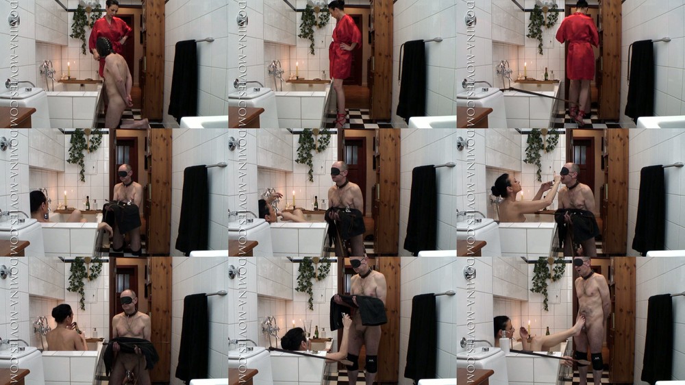 Madame Catarina - Cruelest Beauty - Mister Butler in Trouble II - Serving Mistress at the Bath