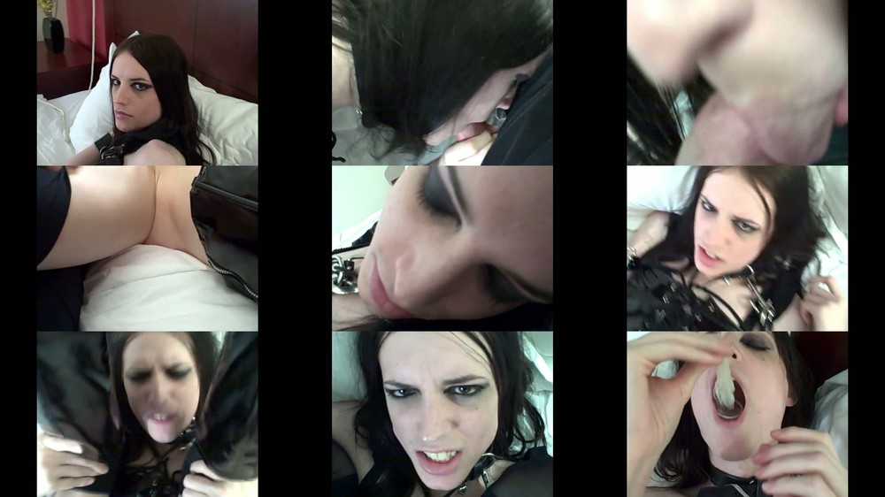 Tia Tizzianni - KittyKaiti Gothic FUCK Collared Restrain
