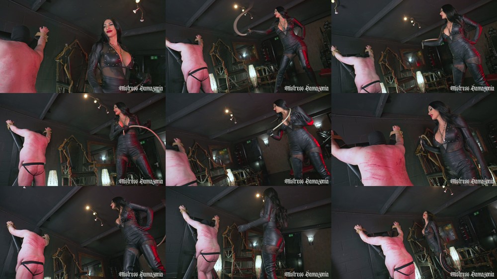Mistress Damazonia - Do not disappoint me and take my whip