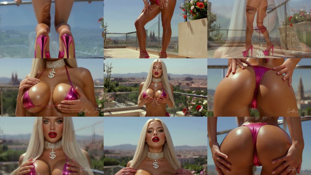 Goddess Lulu - Shiny Pink Obsession