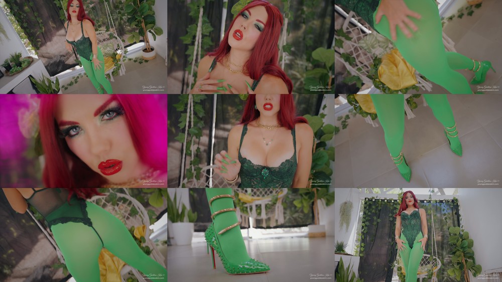 Young Goddess Kim - Poison Ivy's Batslave Forever (4K)