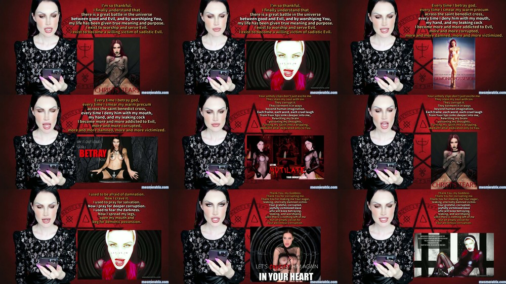 Lady Mesmeratrix Fucks Your Mind - Letter From A Satanic Slave