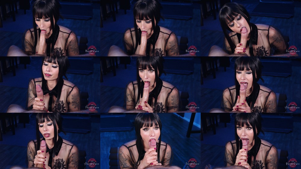 Darya Jane - GOTHIC Slow Cock Kissing Blowjob