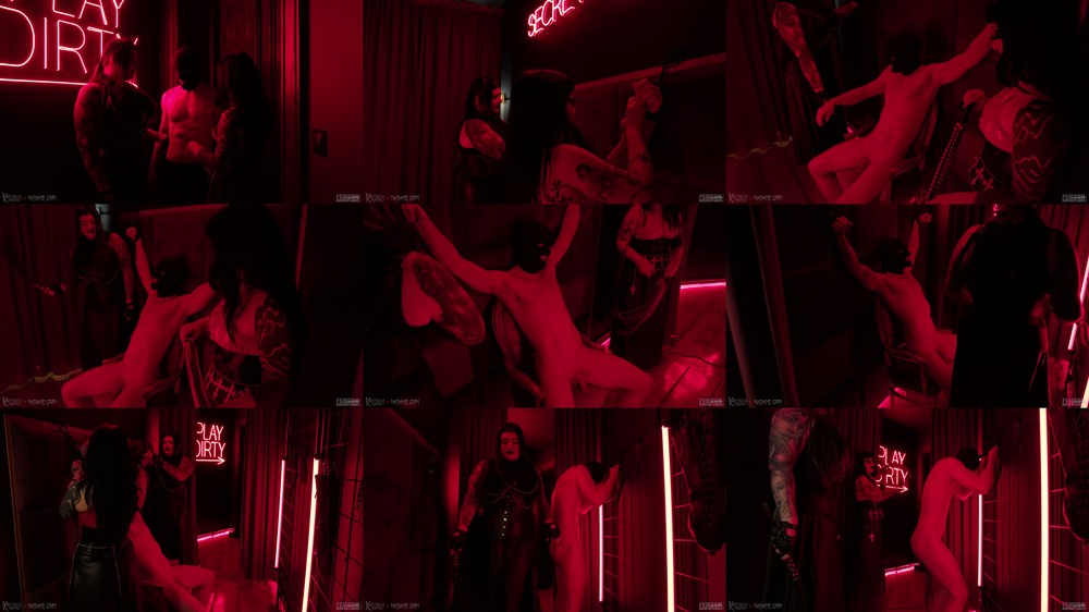 Femdom Adventures - Madame Grim, Mistress Karino - Dark Room CBT and BDSM Punishment at the Party