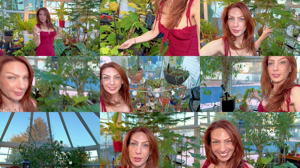 TrophyWifeNat - The Solarium Garden Tour