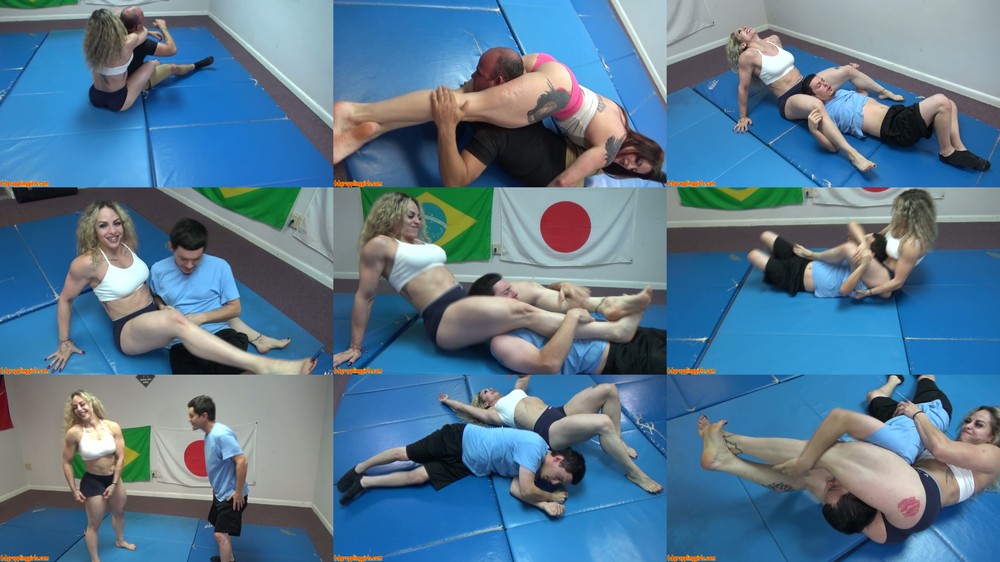 Grappling Girls In Action - Ggstrongwoman36