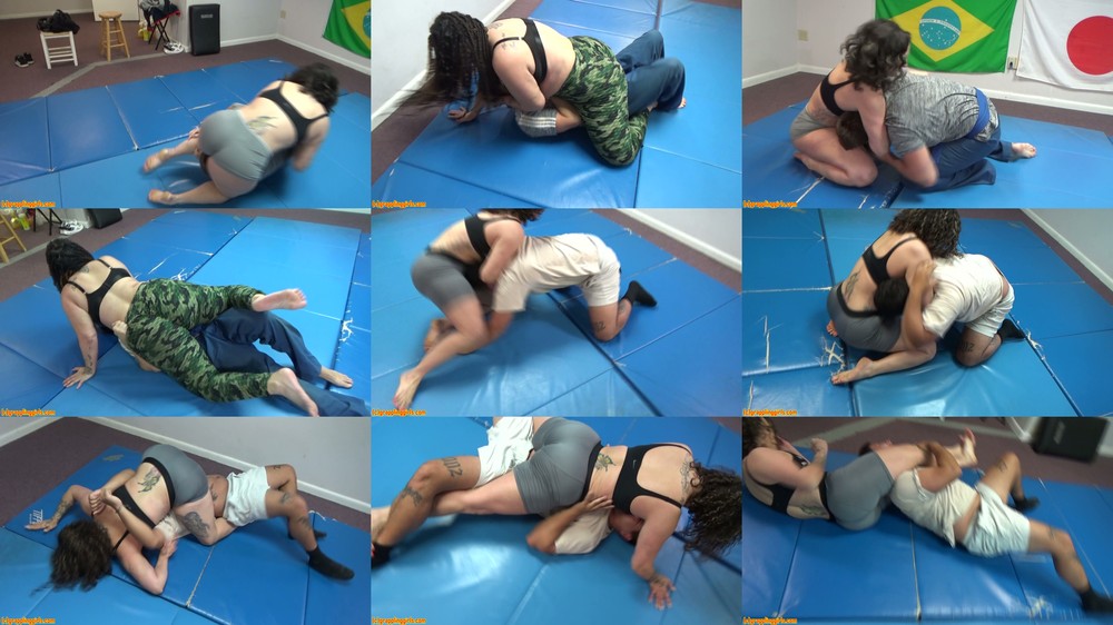 Grappling Girls In Action - Ggcurvy237