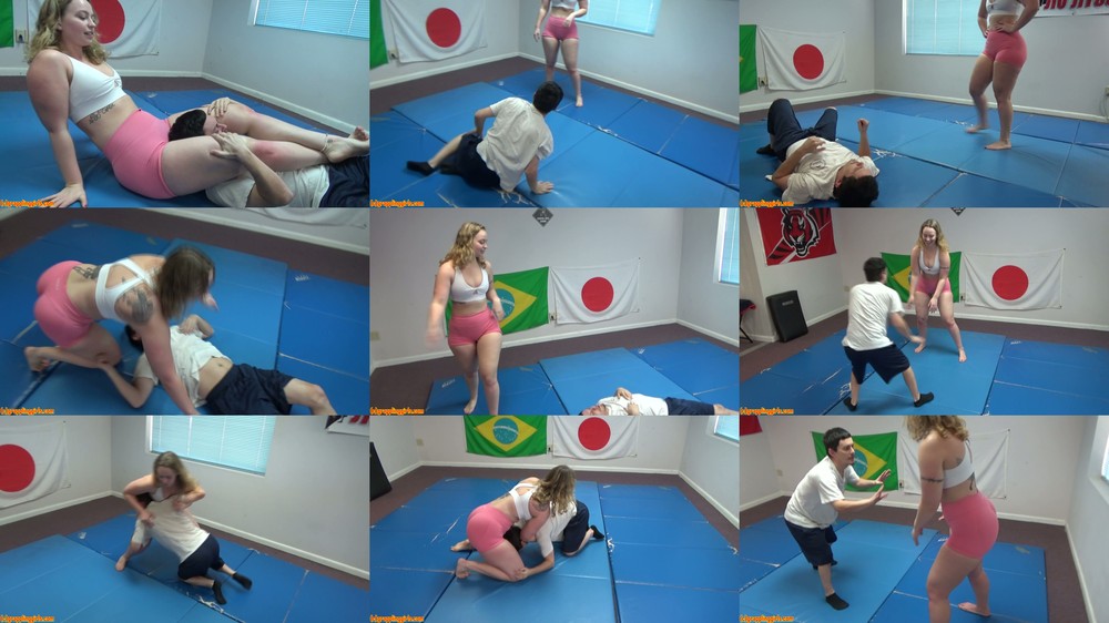 Grappling Girls In Action - Ggcurvy235