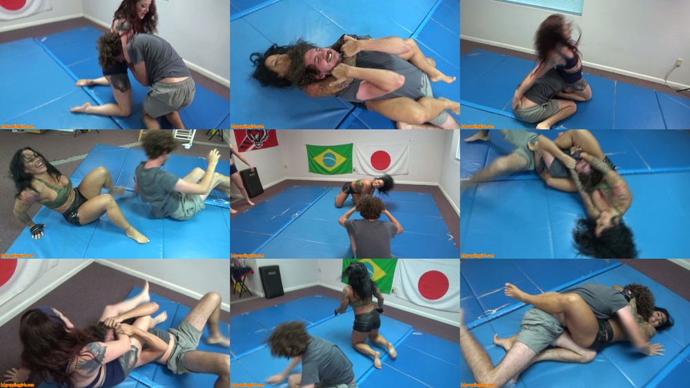 Grappling Girls In Action - Ggstrongwoman43