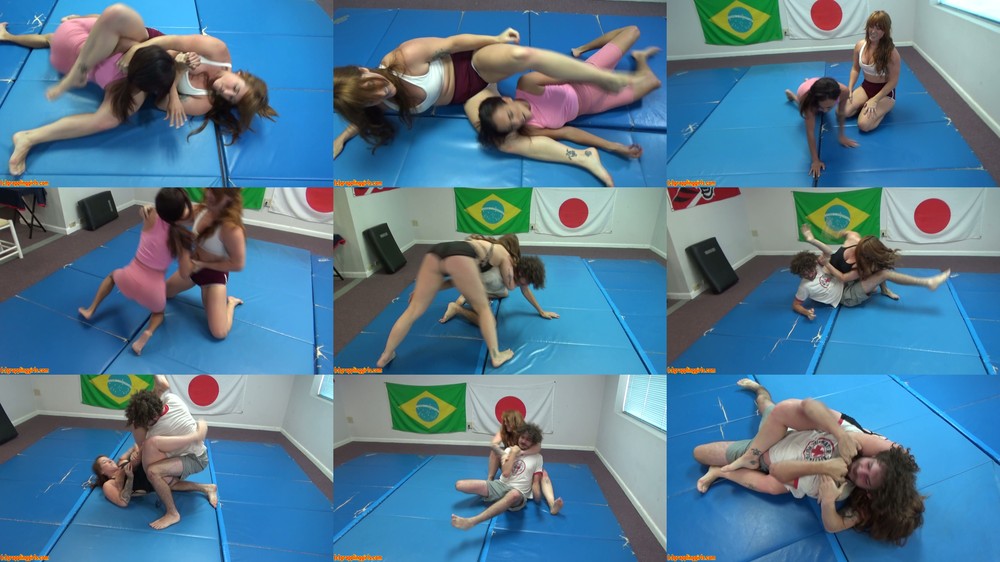Grappling Girls In Action - Ggstrongwoman44