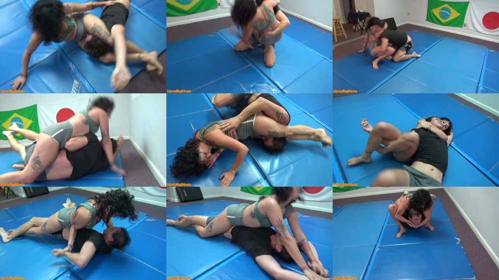 Grappling Girls In Action - Ggkisswrestling9