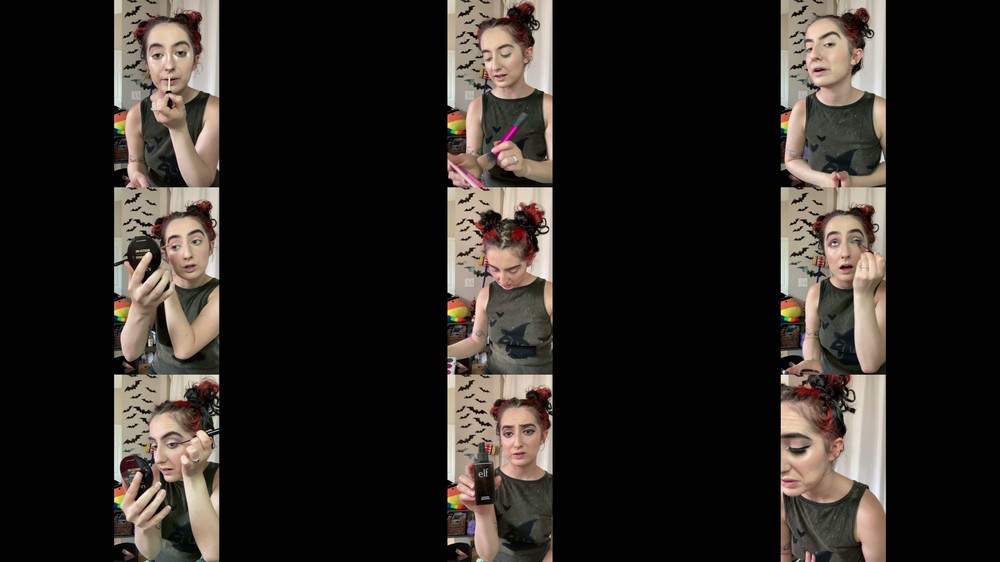 LittleBunnyB - How to do Spooky Make Up