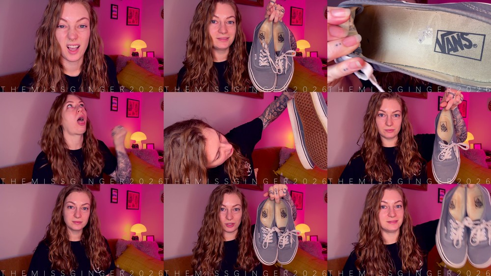 The Miss Ginger - HIs Secret Sneaker Sniffer