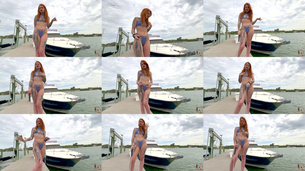 Femdom Puppy Play - Jasper Lesbian Cucks Her Boyfriend On Vacation Part 2