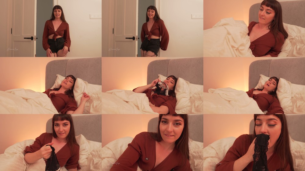 Domino Faye - Assisted Masturbation I stole her panties