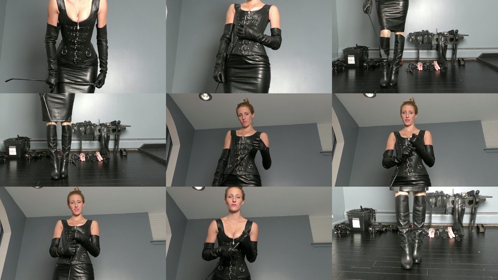 TeaseandThankYou - The Carlin Says - Kneel and Jerk - Leather Edition